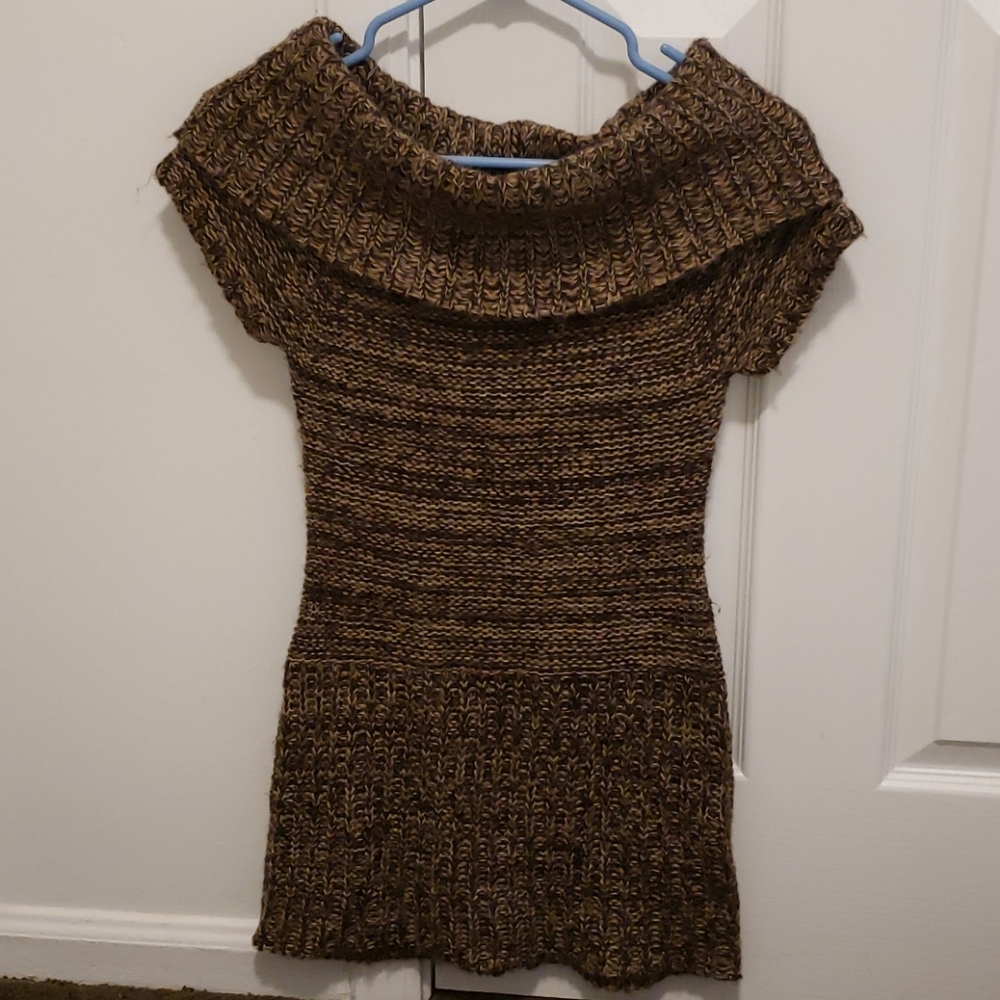 Cowal Neck Sweater Dress